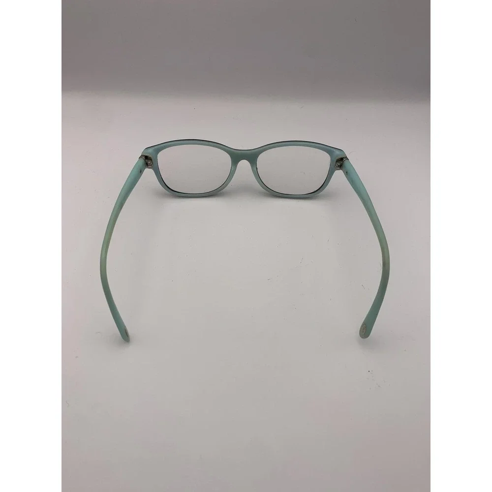 Tiffany & Co Eyeglasses 51-16 Aqua Blue Black Womens Frame Only